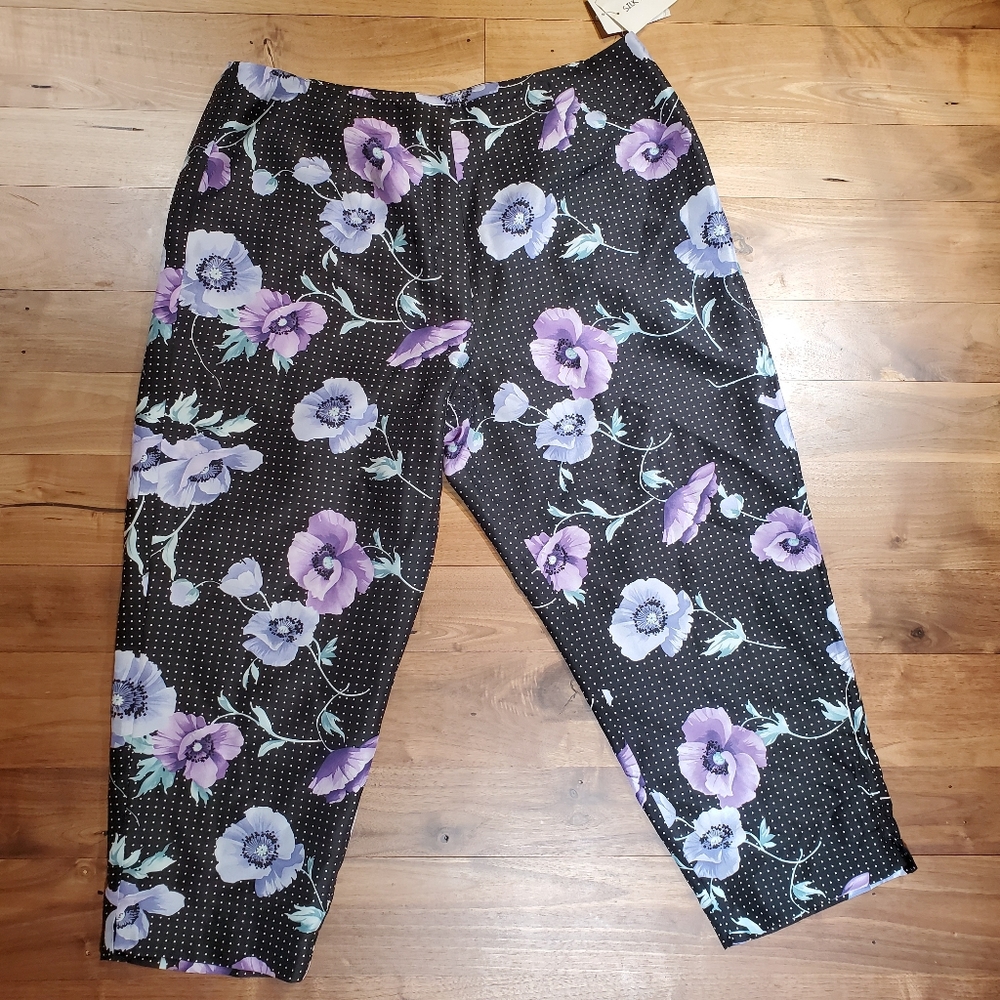 Allison Taylor Womens Silk Pants